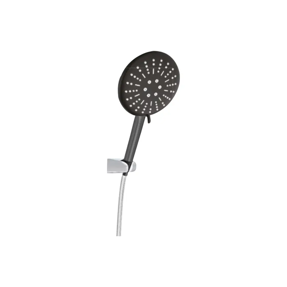 Safir Black Mafsallı Duş Seti
